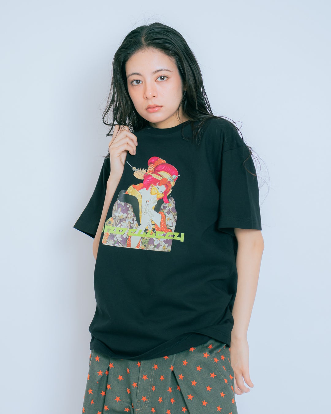 &amp;ellecy / アンドエルシー | ドラゴン 総柄 シャツ | M | マルチカラー | レディース &ellecy | CRAYON ONLINE STORE