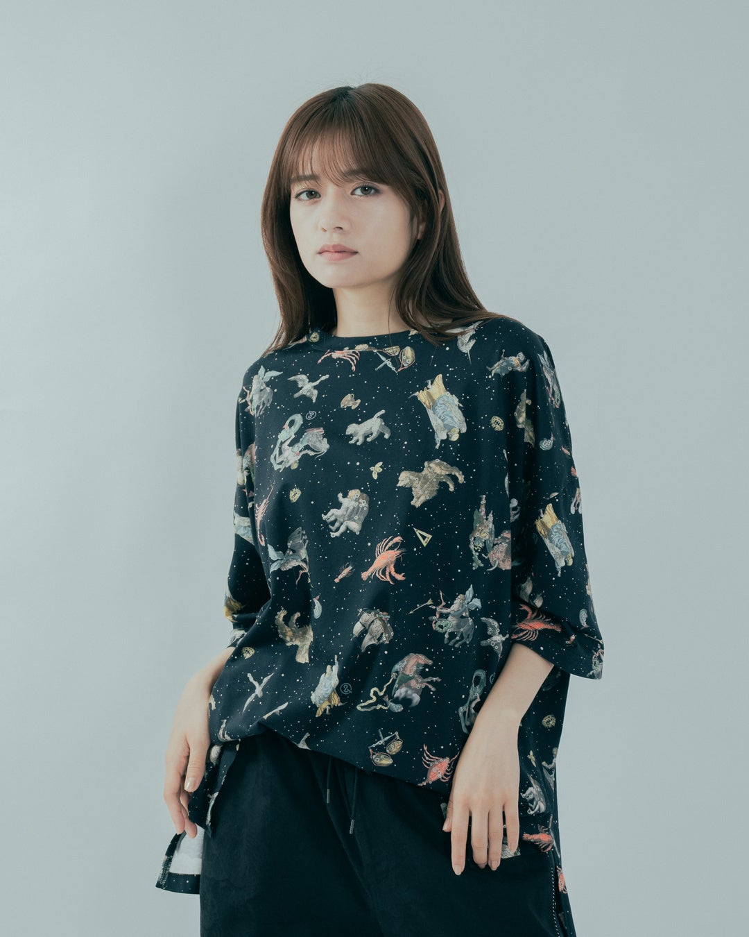 【新品】&エルシー 猫パンジースカート &ellecy | CRAYON ONLINE STORE